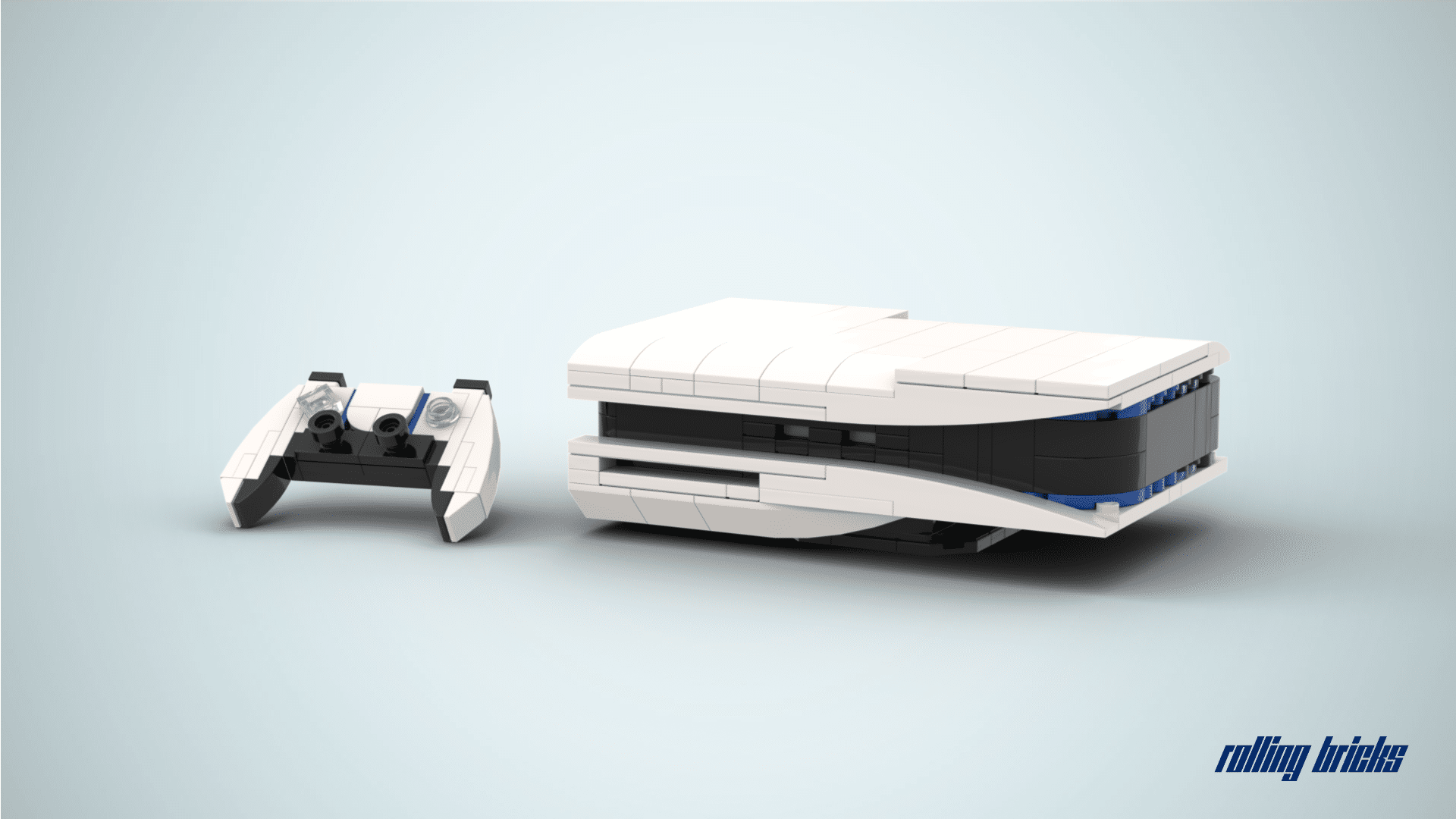 Lego® Instructions PlayStation 5 Inspired Next-Gen Console - Lego 