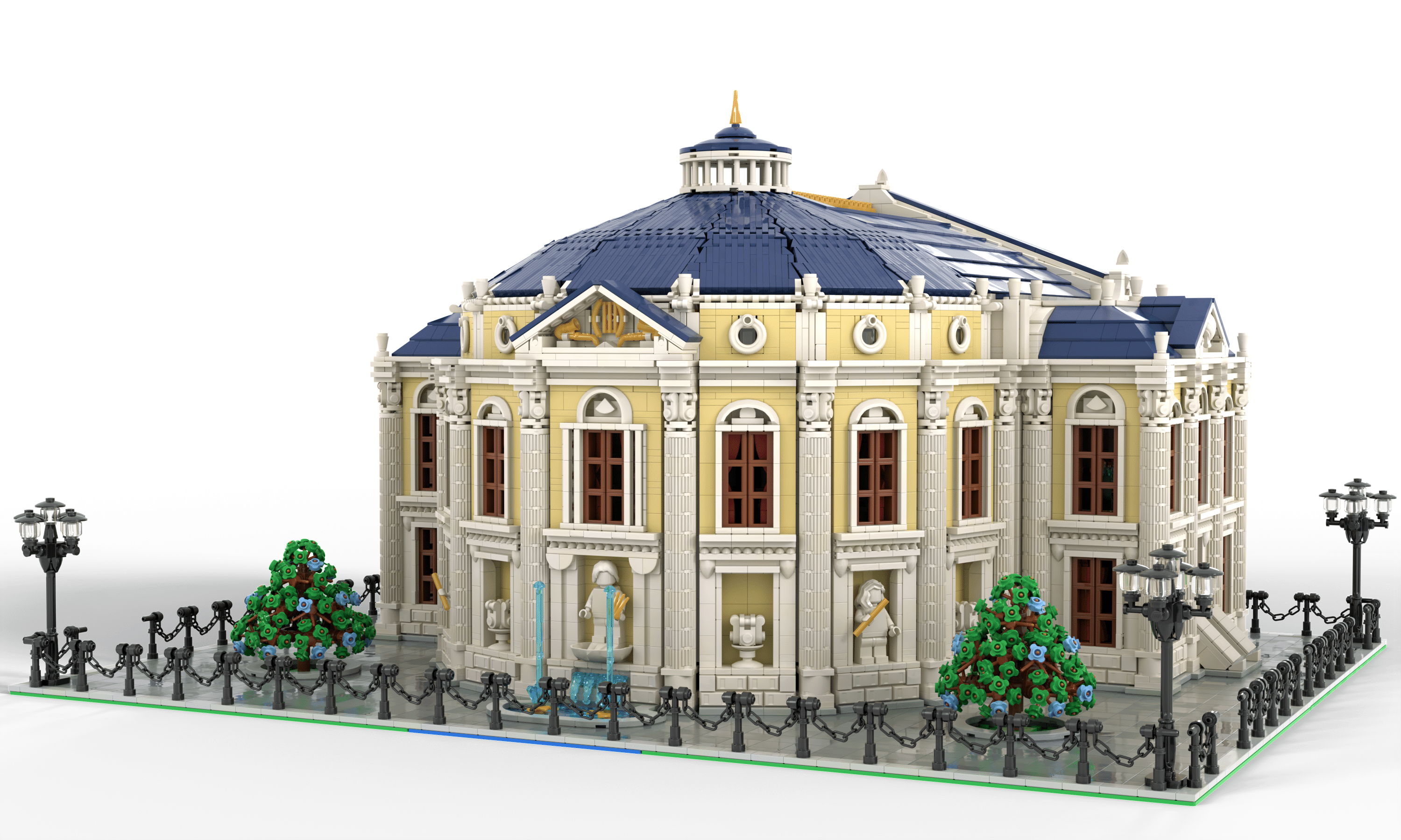 Lego Instructions Neoclassical Theatre