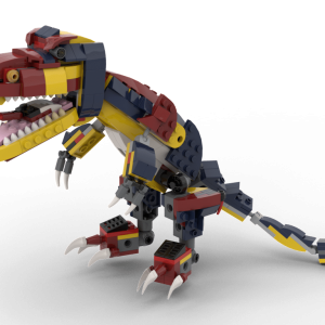 Custom Instructions 3 TO 1 Dinosaur Alternative Build | Build from set 31090 + 31088 + 31102