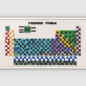 Lego® Custom Instructions Periodic table