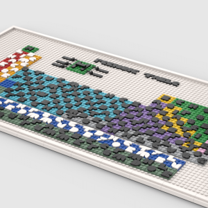 Lego® Custom Instructions Periodic table