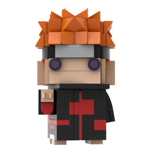 Free Pein/Pain Naruto Brickheadz Instructions