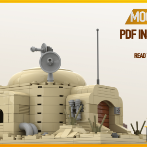 LEGO® MOC Star Wars Owen Lars’ Home on Tatooine | PDF instructions (NO PARTS)
