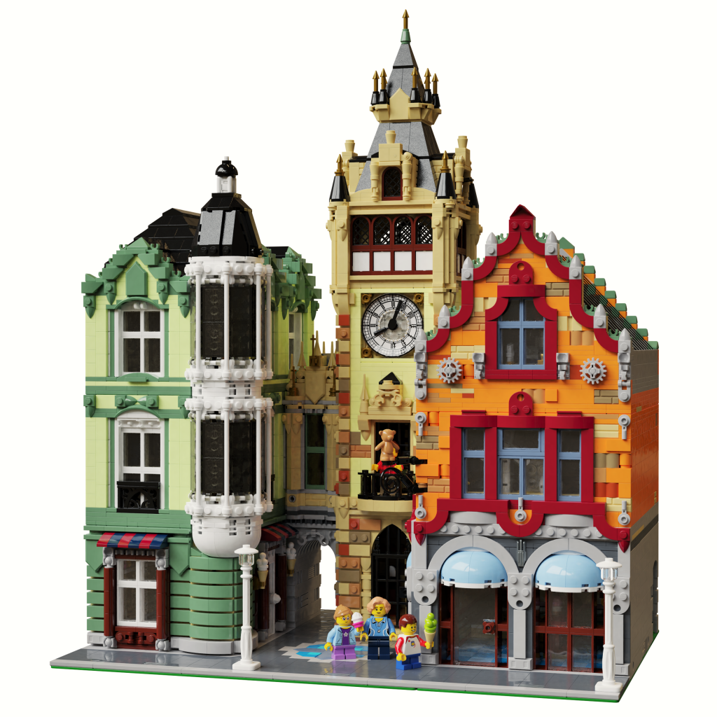 lego back to the future clock tower set
