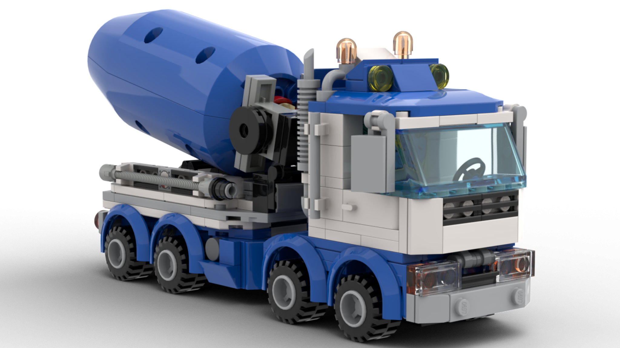 Instructions 6682 Cement Mixer Remake