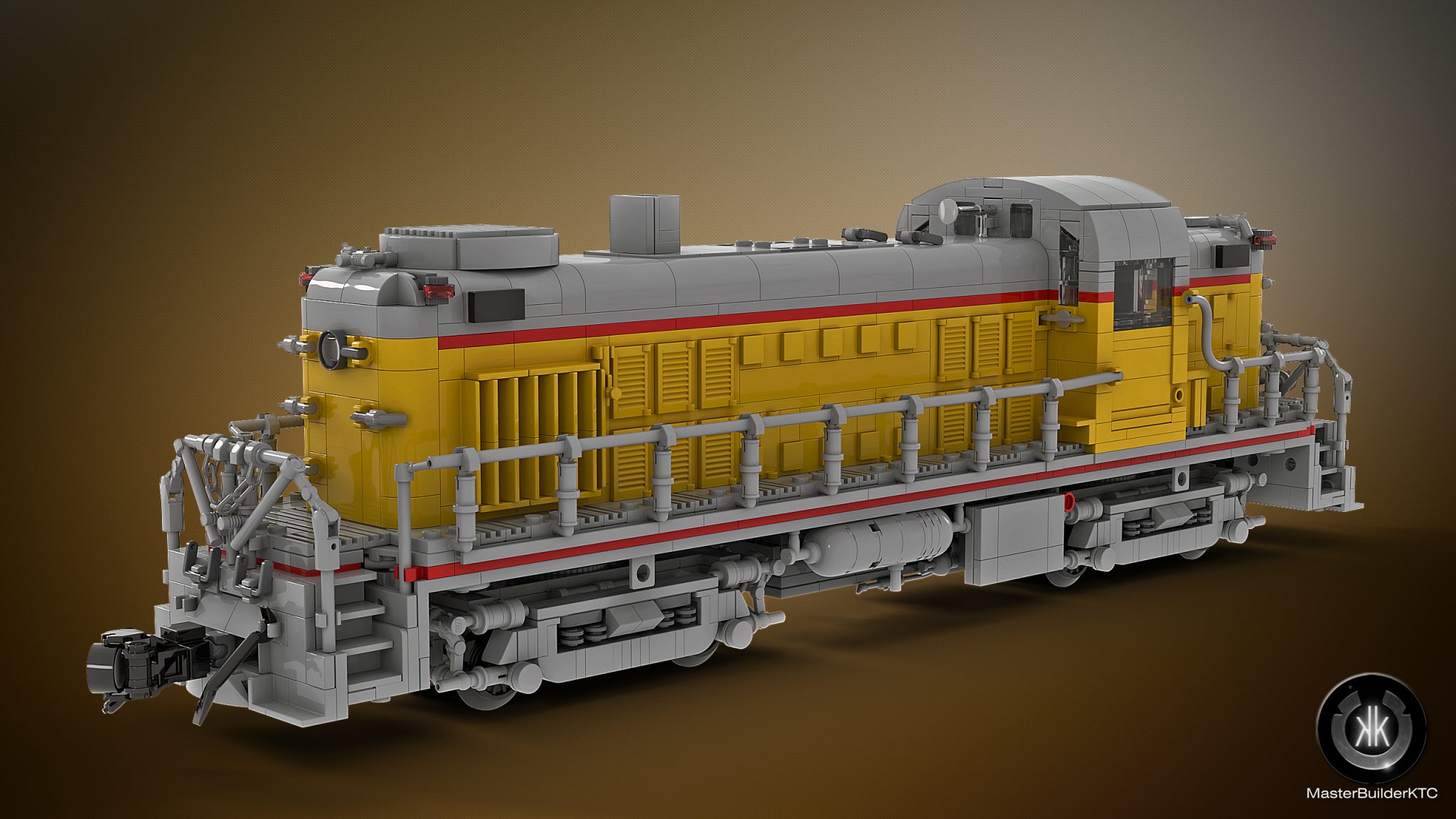 Lego® Instructions Union Pacific Alco RS-2 (1:38) - Lego Instructions ...