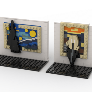 Lego® Instructions 3D Mini Masterpiece – The Scream