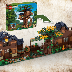 Custom Instructions 21318 Modular Medieval Street Alternative Build