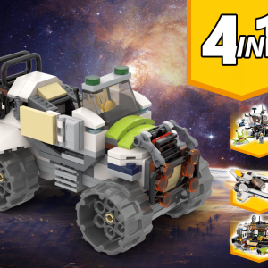 Custom Instructions 31107 Space Vehicle Alternative Build