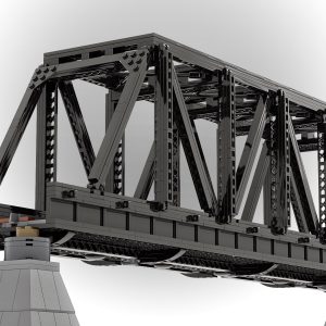 Lego® instructions Iron Truss Railway Bridge