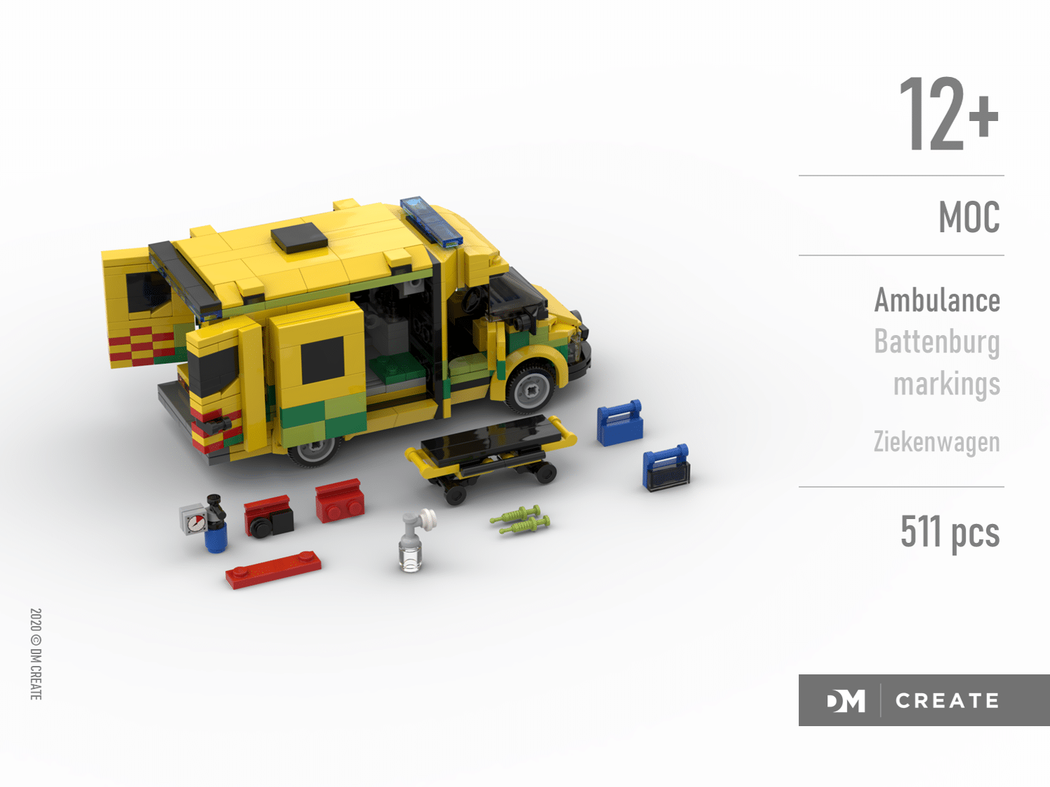 lego moc ambulance