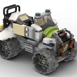 Custom Instructions 31107 Space Vehicle Alternative Build