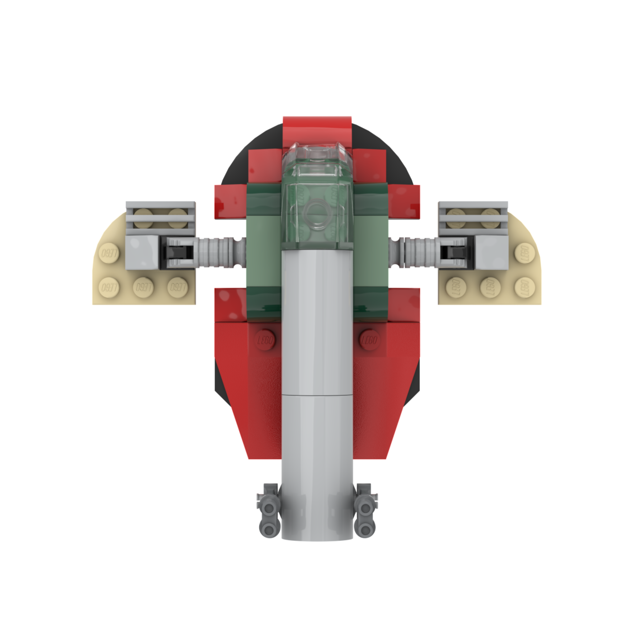 lego slave 1 display stand instructions