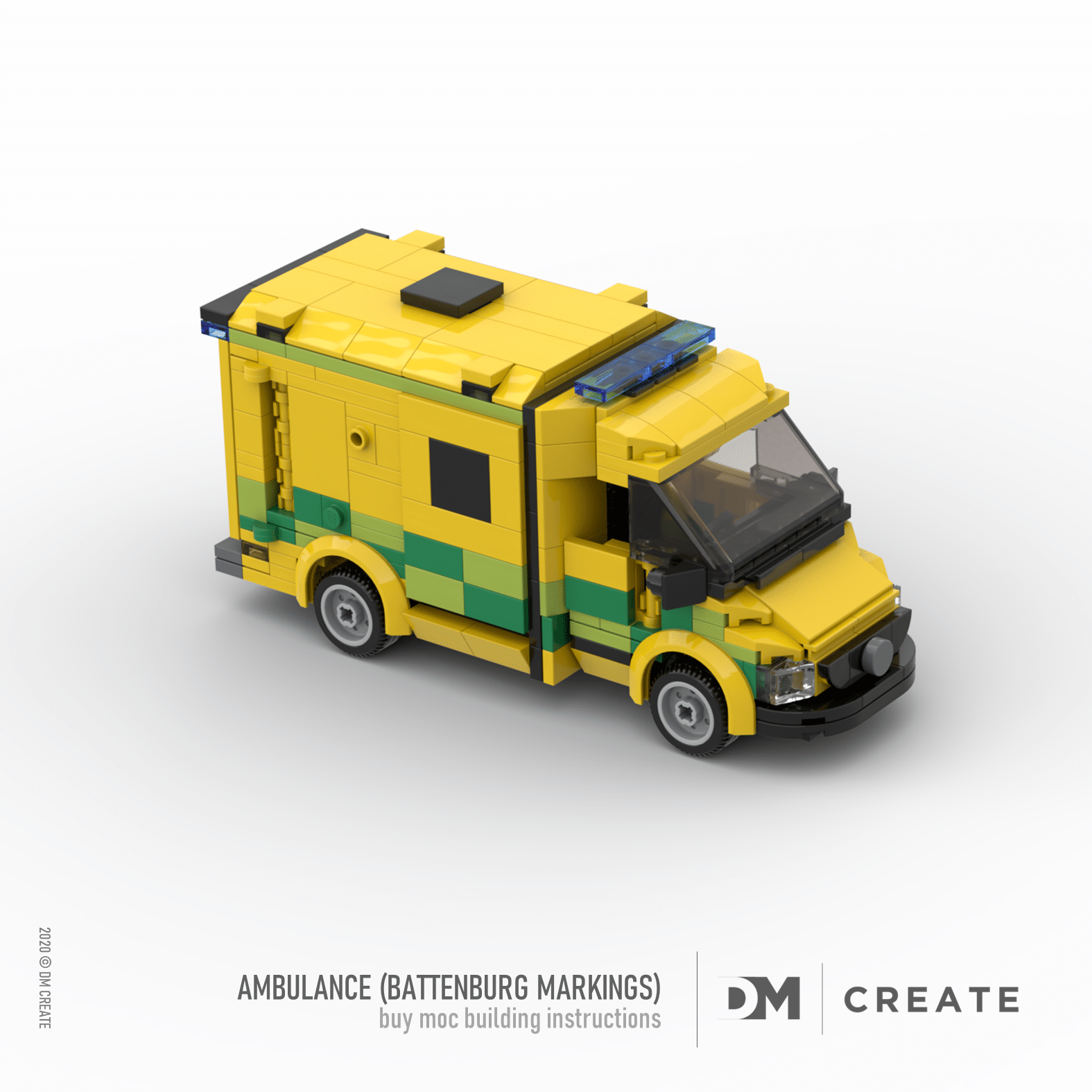 old lego ambulance