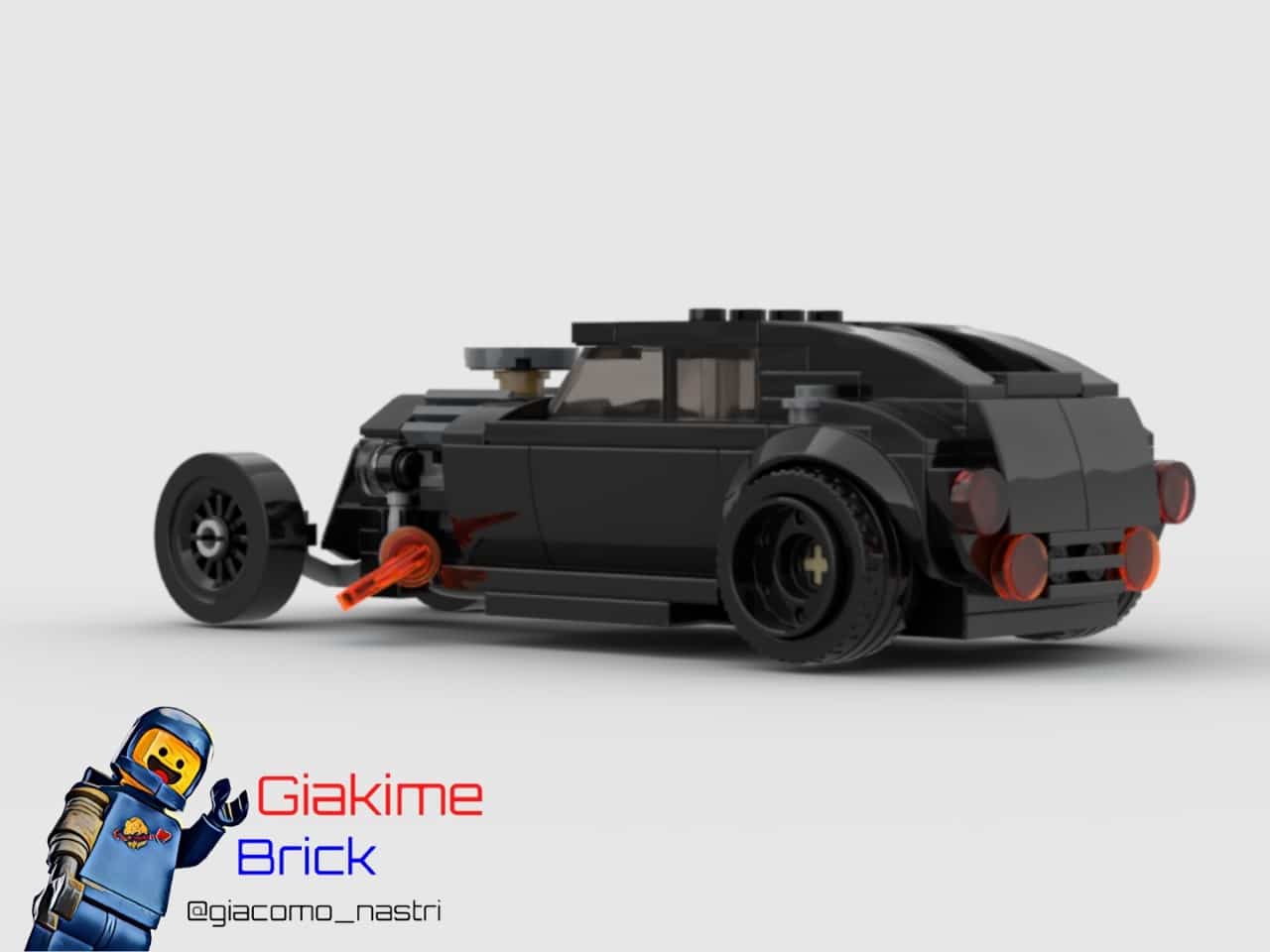 Lego® Ford Modello A Hot-Rod 6 Stud Wide Car