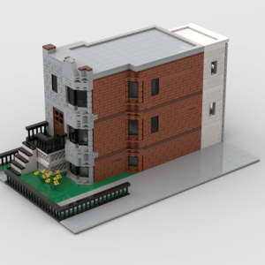 Lego® Custom Instructions Chicago House Big Size