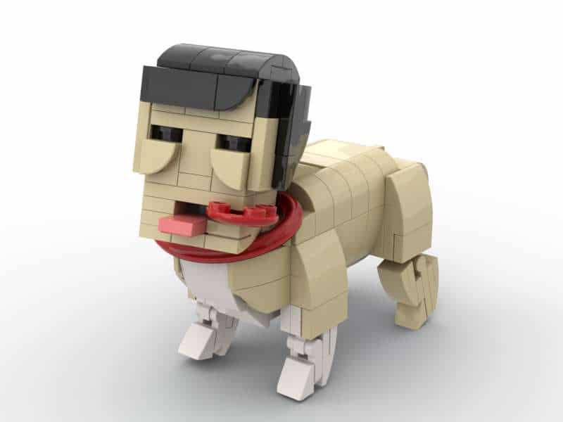 Lego dog instructions online