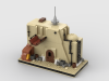 Lego® Instructions Desert Junk Store #5 for a Modular Desert space village