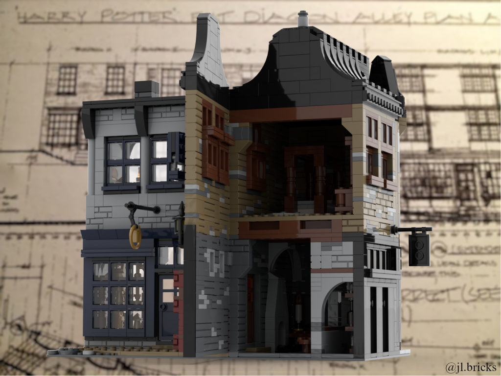 Lego® Instructions Leaky Cauldron & Wiseacre's Wizarding Equipment