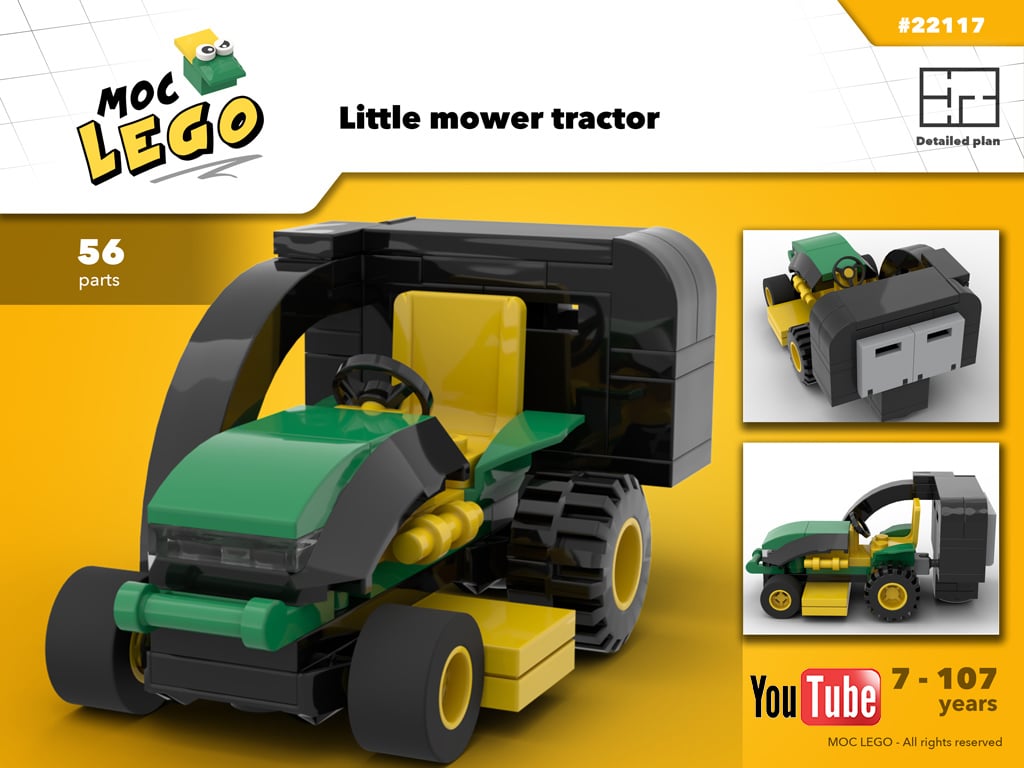 Lego® Instructions Land tractor