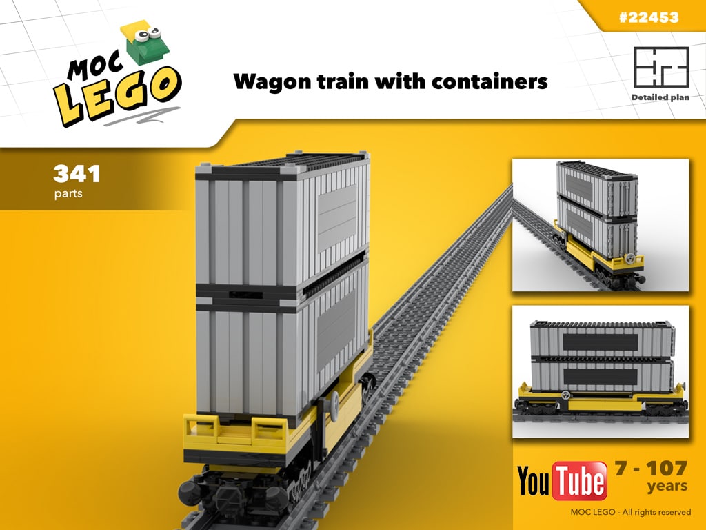 lego container train