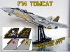 Lego® Instructions F14 Tomcat 1:40 Scale