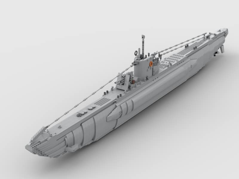 Ministro Amigo por correspondencia Galantería Lego® Instructions Type 7 WWII Submarine - Lego Instructions - MocsMarket