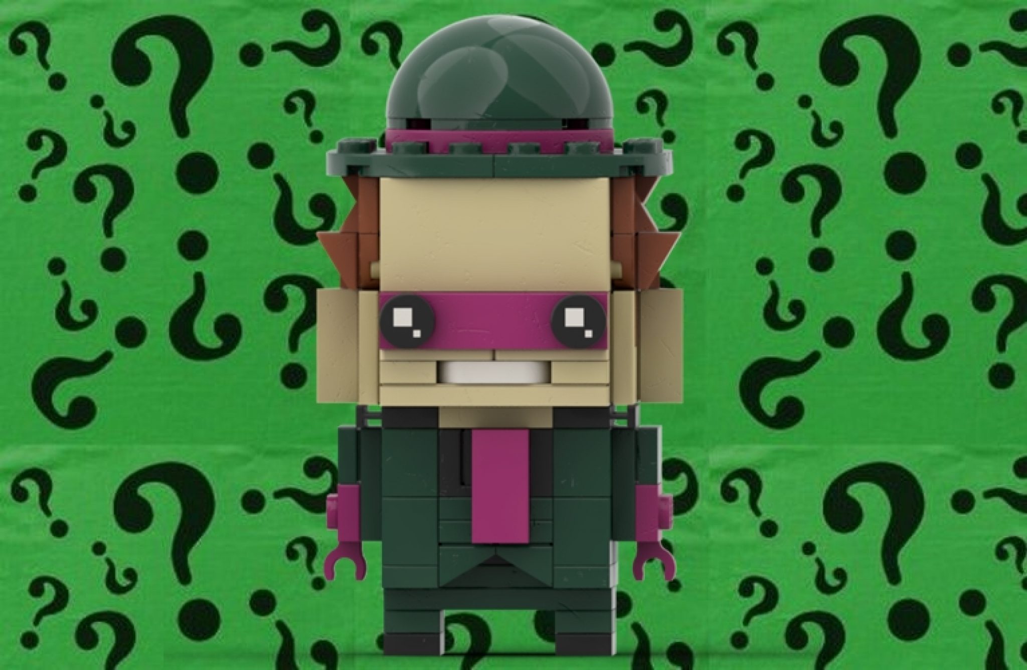 lego riddler helicopter