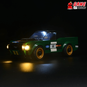 LED Light Kit for LEGO® 1968 Ford Mustang Fastback 75884