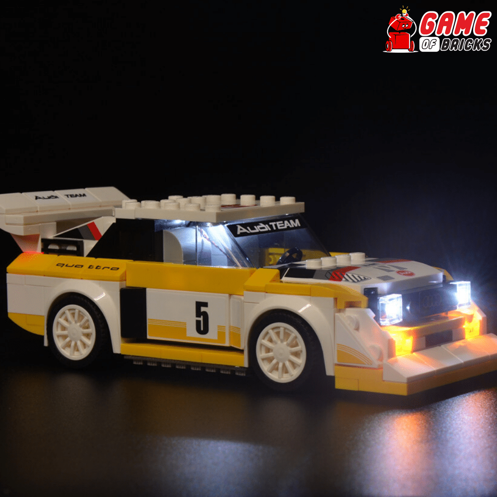 LED Licht Beleuchtung Set Für lego 76897 Für Audi 1985 Sport Quattro S1 Speed 