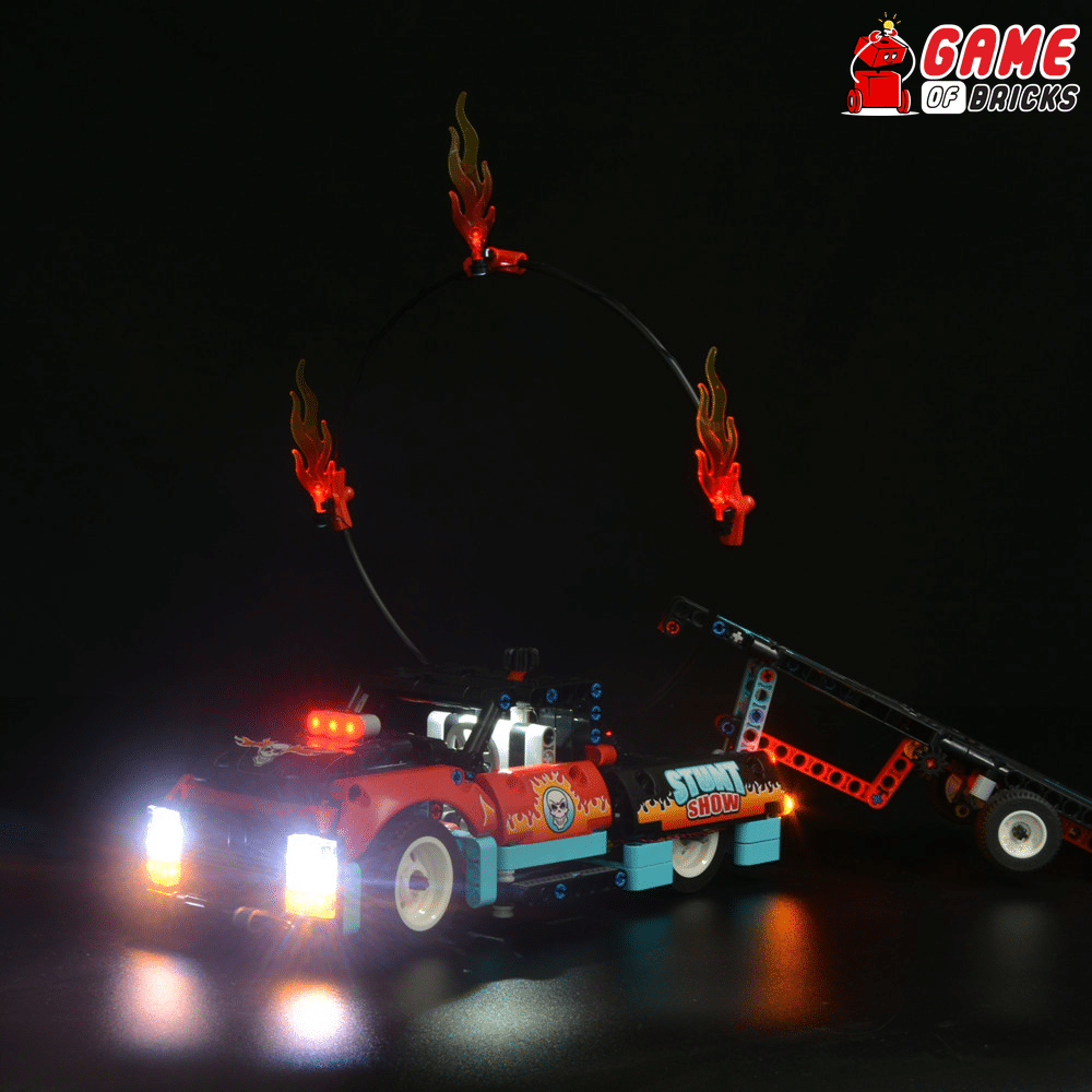 milits Mexico Countryside LED Light Kit for LEGO® 42106 Stunt Show Truck & Bike