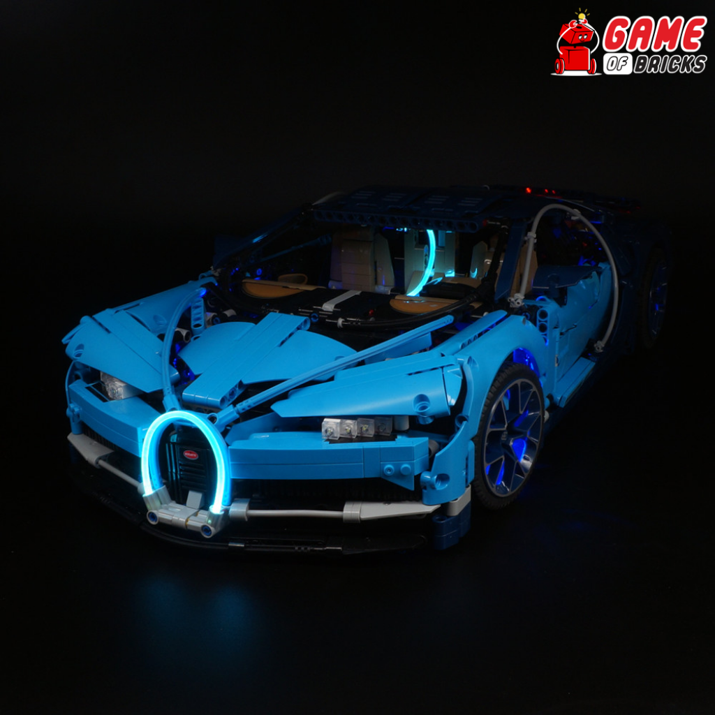 LED Light Kit for LEGO® Bugatti Chiron 42083
