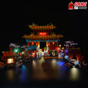 LED Light Kit for LEGO® Chinese New Year Temple Fair 80105