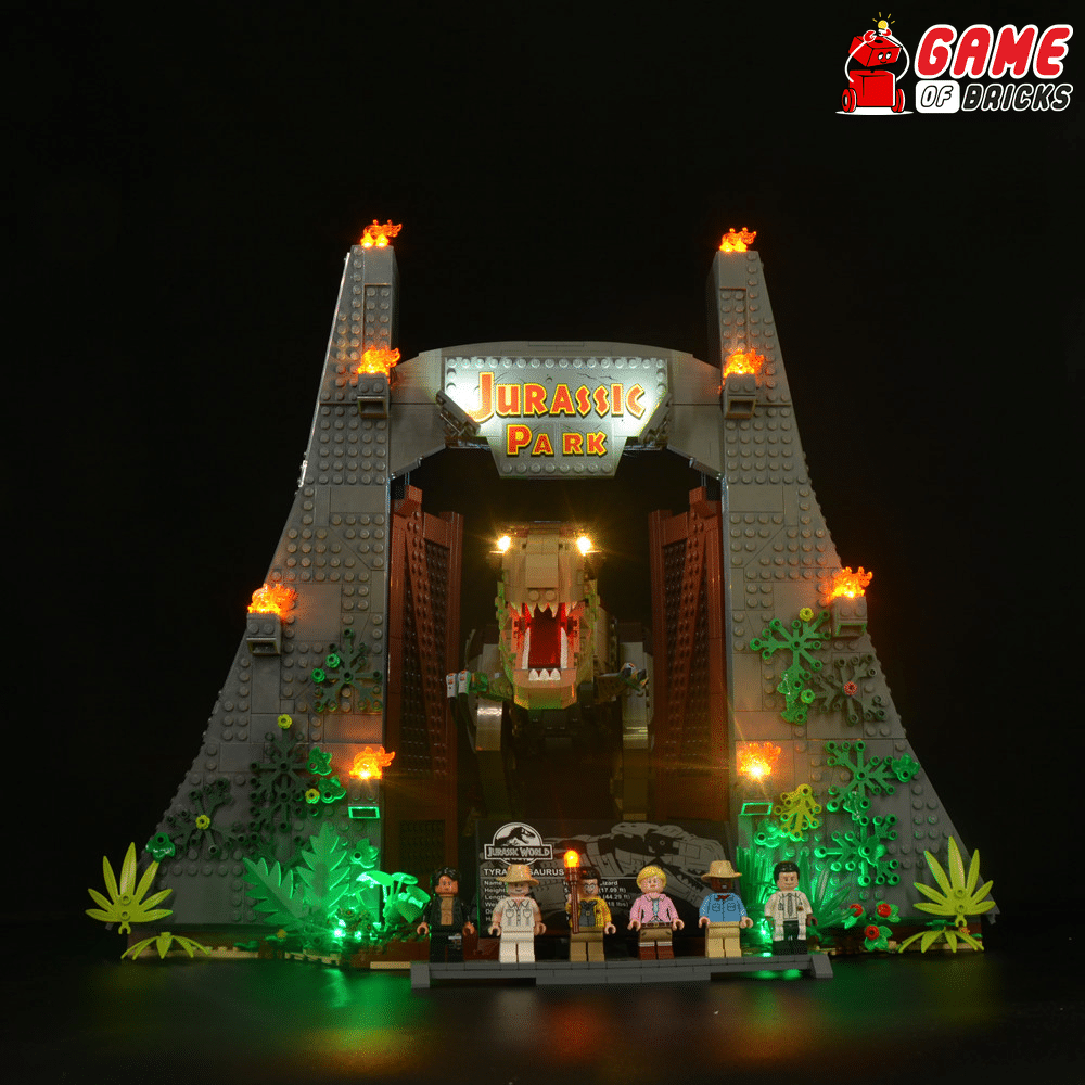 forbruge zoom Tolkning LED Light Kit for LEGO® Jurassic Park: T. rex Rampage 75936