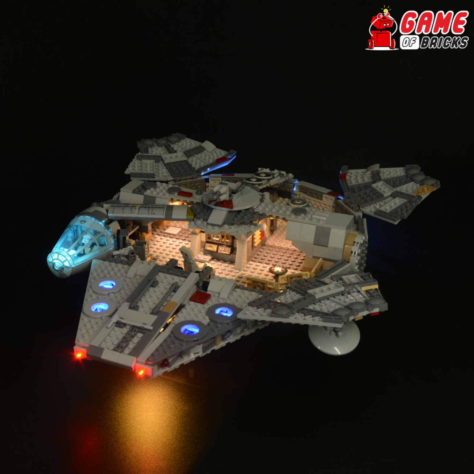 lego millennium falcon 75257 escape pod