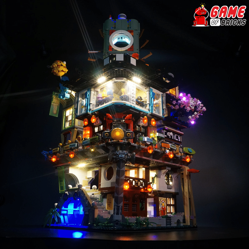LED Light Kit for LEGO NINJAGO City 70620
