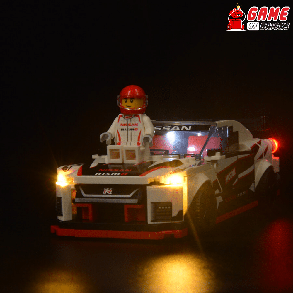 LED LIGHT UP KIT FOR LEGO NISSAN GT-R NISMO 76896 LEGO Speed ​​champions cars 
