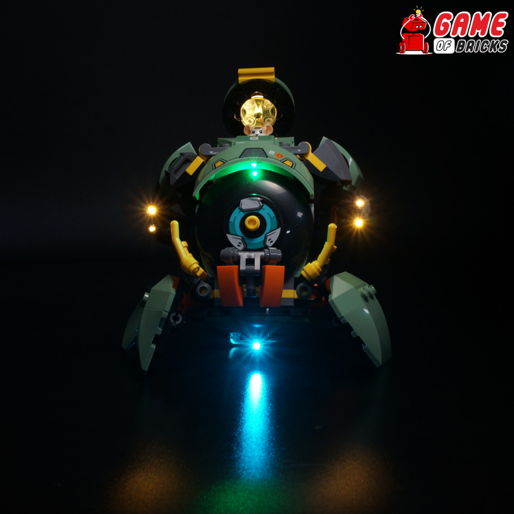 LED Light Kit for LEGO® Wrecking Ball 75976