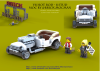 Instructions V8 HotRod 8 Stud Scale – White Convertible by @Brick.Mocman