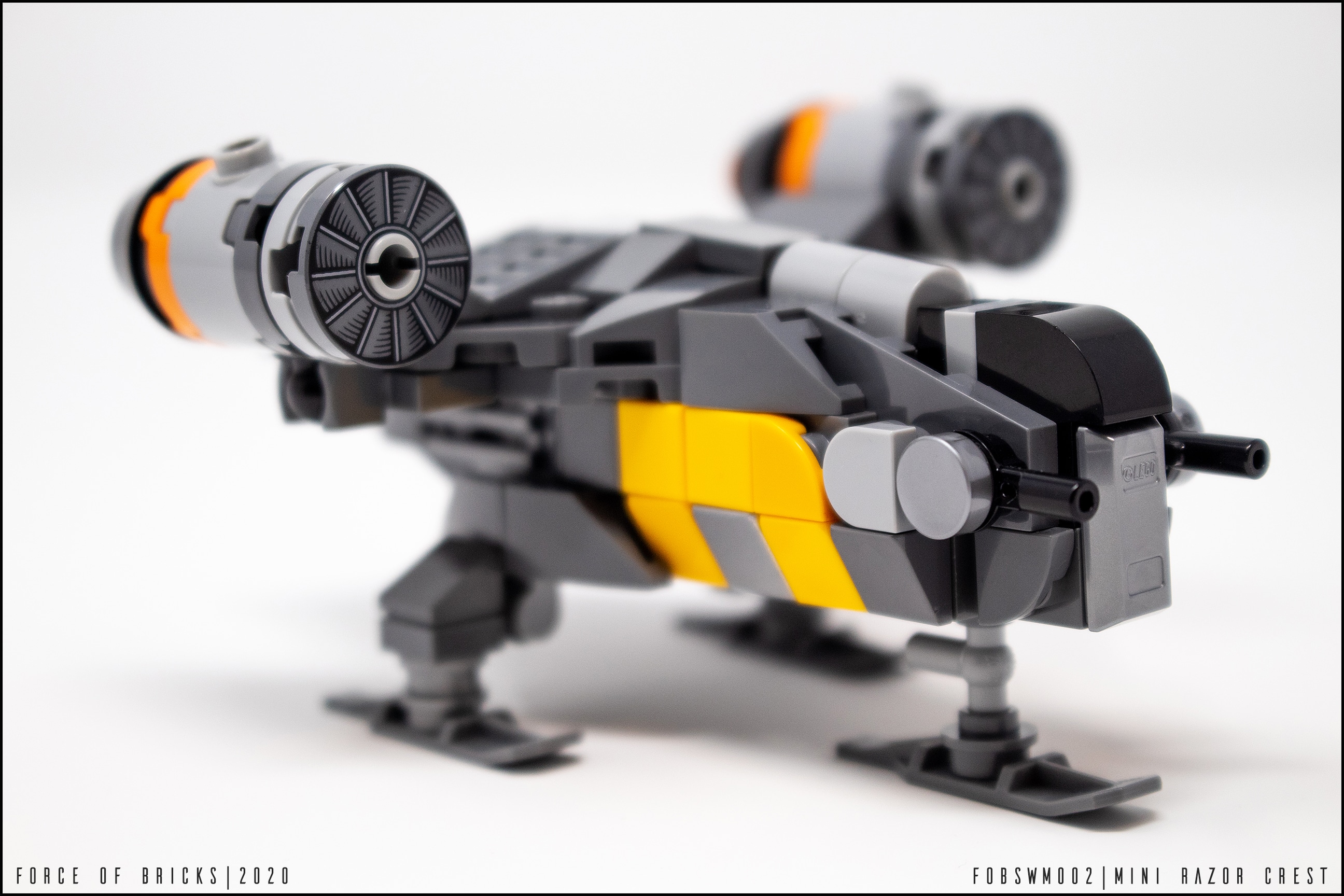 custom lego razor crest
