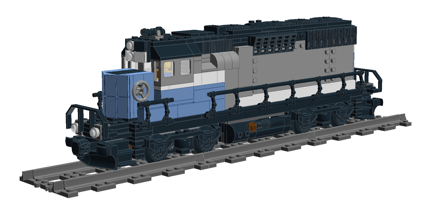 Lego® Instructions 10219 - Locomotiva Maersk - Con doppio motore ...