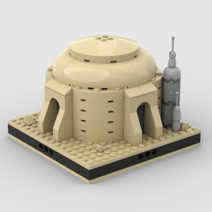 Lego® Instructions Desert House #8 for a Modular Desert space village