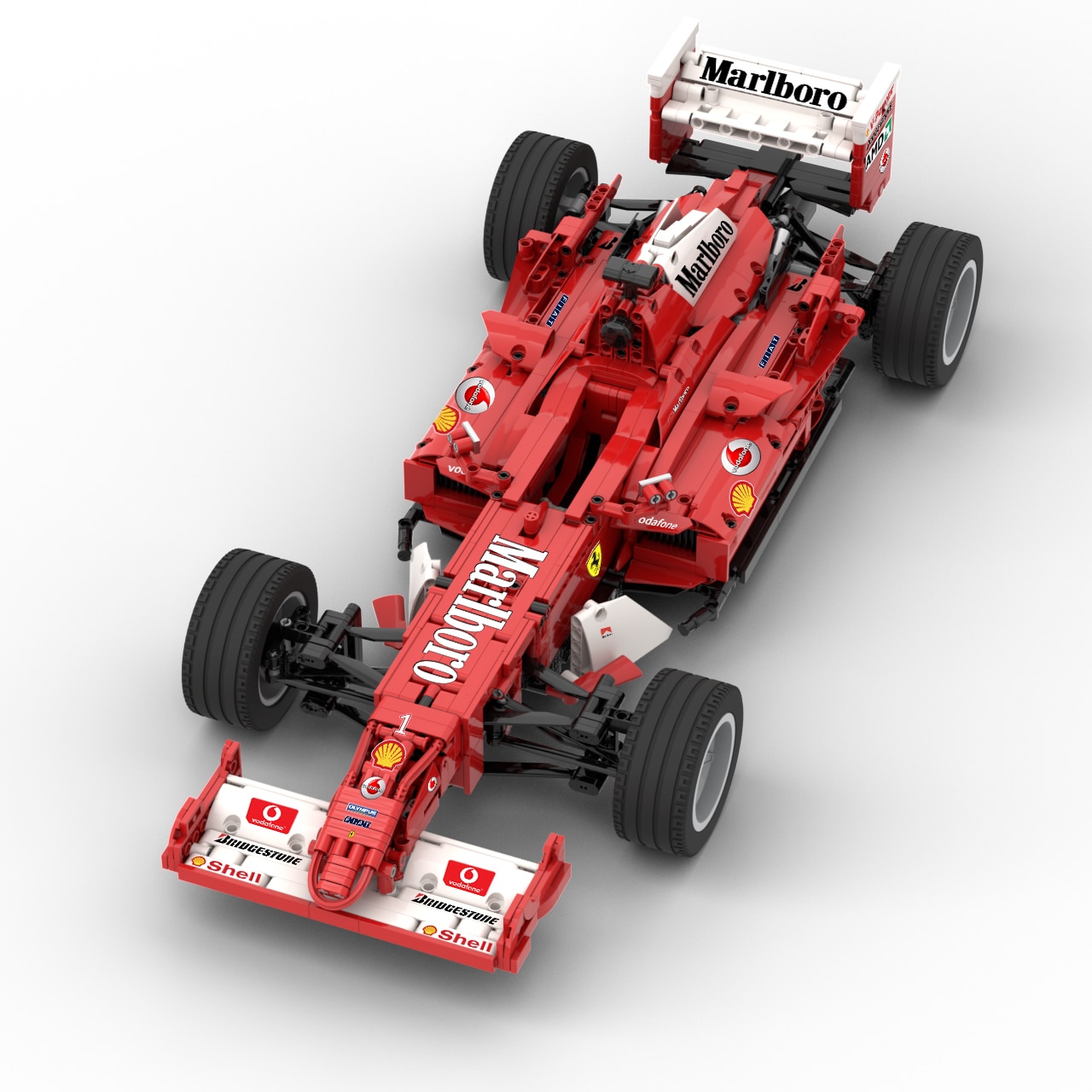 Lego® Instructions F1 F2004 Scale