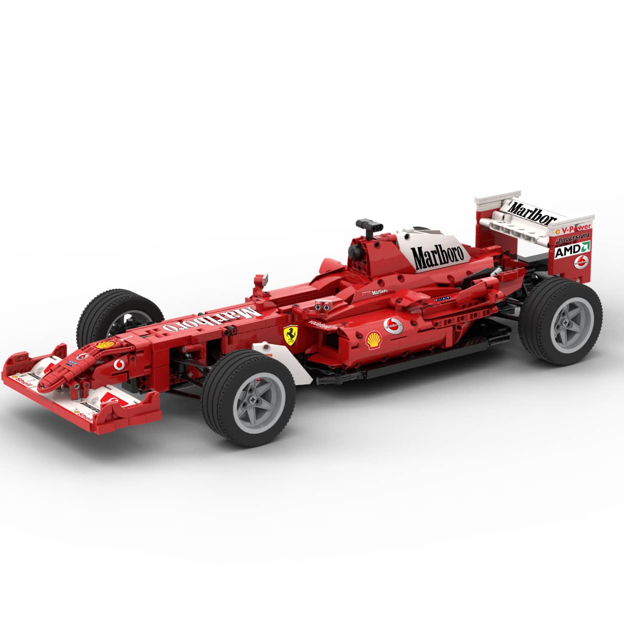 Scully Amfibiekøretøjer lommeregner Lego® Instructions Ferrari F1 F2004 1:8 Scale
