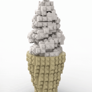 Lego® Instructions Yummy ice-cream cone