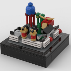 Lego® Instructions Mini SET 80107 - Spring Lantern Festival