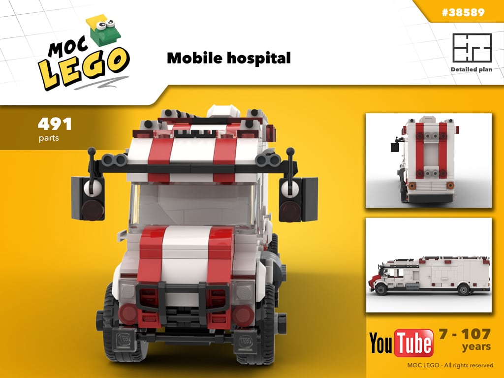 Lego hospital instructions online