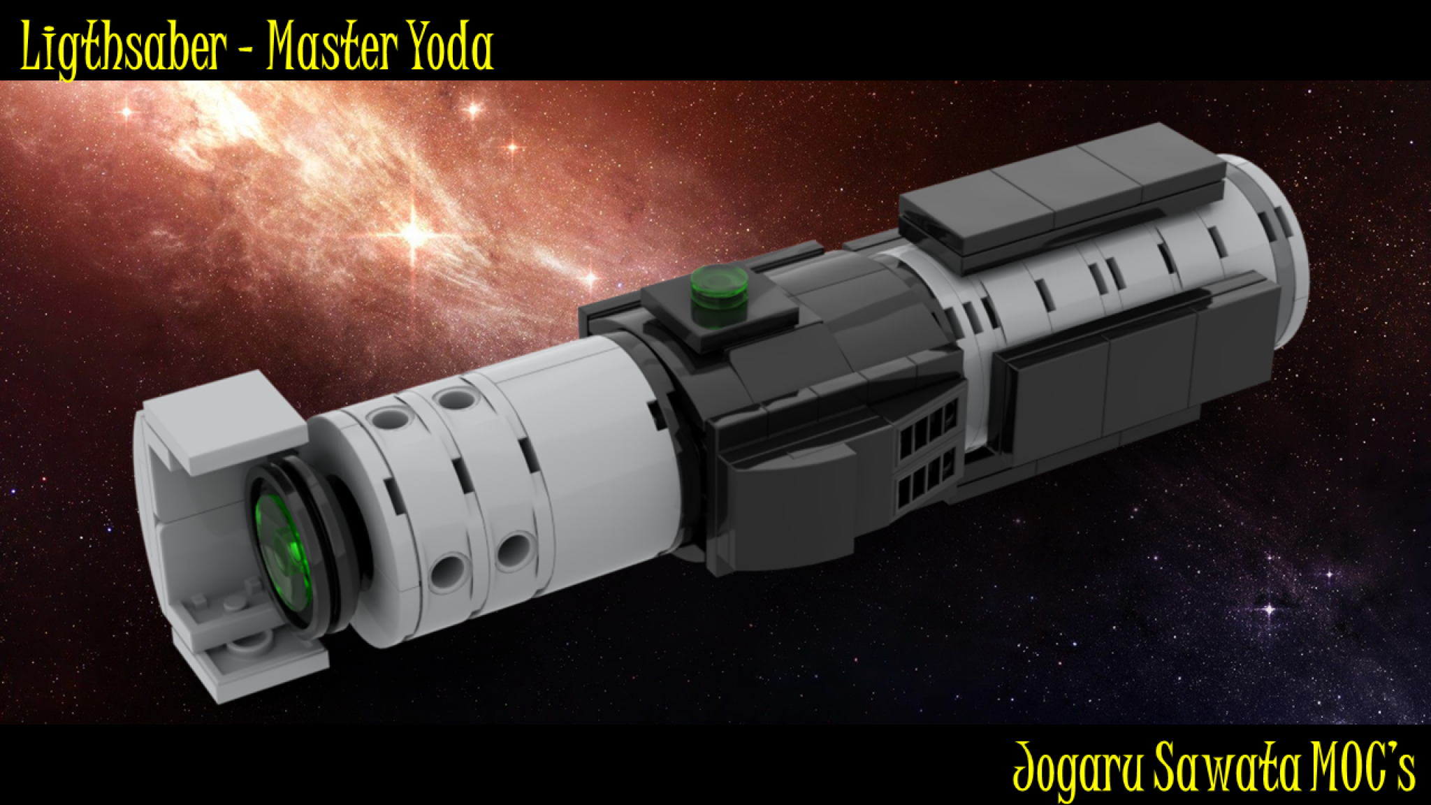 Lego® Instructions Ligthsaber Master Yoda