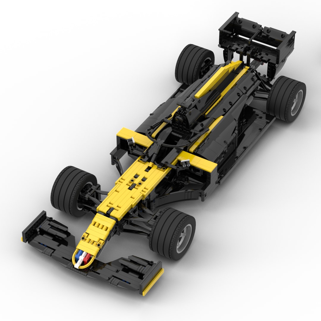 Lego® Instructions Renault F1 RS20 Scale