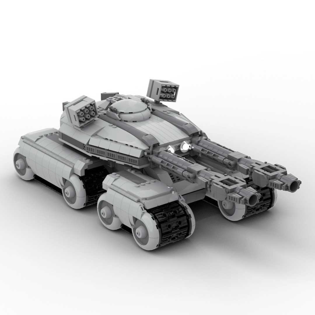 Mammoth Tank - Command Conquer - Lego Instructions - MocsMarket